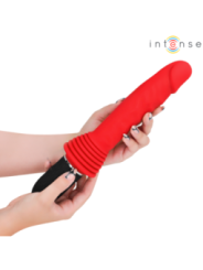 INTENSE - VIBRATEUR À POUSSÉE TÉLÉCOMMANDÉ CYNTHIA AVEC CHAUFFAGE