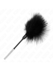 KINK - PLUMES CHACOUILLES AVEC MANCHE STRASS 27 CM