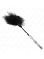 KINK - PLUMES CHACOUILLES AVEC MANCHE STRASS 27 CM