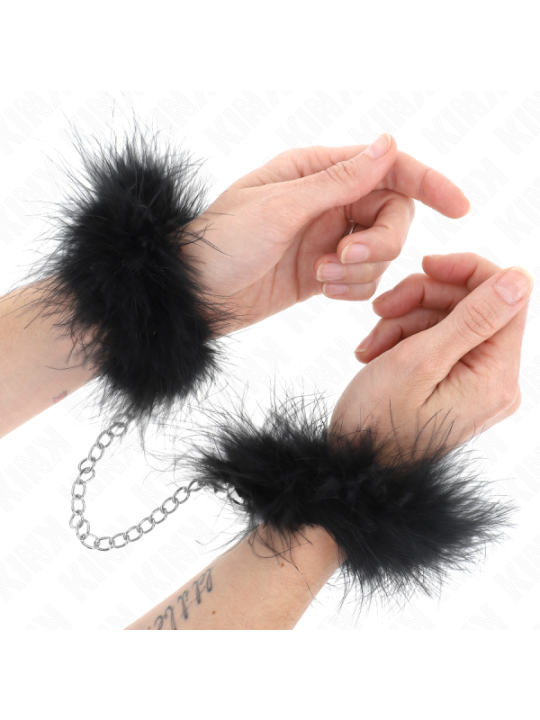 KINK - MANCHETTES MINI PLUME