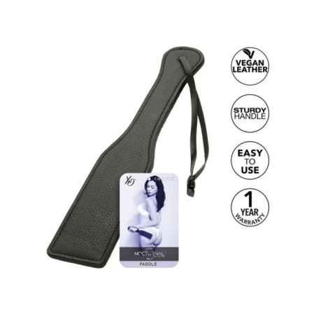 CALEXOTICS - NOCTURNAL PADDLE EN CUIR NOIR