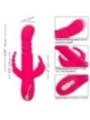 CALEXOTICS - JACK FANTASY TRIPLE VIBRATEUR CHAUFFANT LAPIN ROSE
