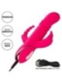 CALEXOTICS - JACK FANTASY TRIPLE VIBRATEUR CHAUFFANT LAPIN ROSE