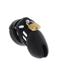 HIDDEN DESIRE - EXTREME CAGE DE CHASTETÉ SILICONE TAILLE S NOIR