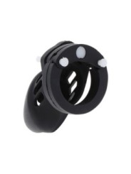 HIDDEN DESIRE - EXTREME CAGE DE CHASTETÉ SILICONE TAILLE S NOIR