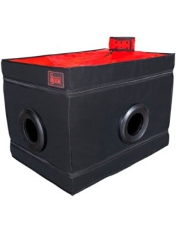 SECRET DOME - KINK CLUB LA NICHE CABINE NOIR ET ROUGE