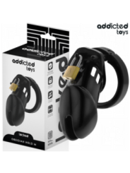 ADDICTED TOYS LOCKED - CAGE À PÉNIS OBSIDIAN HOLD TAILLE M