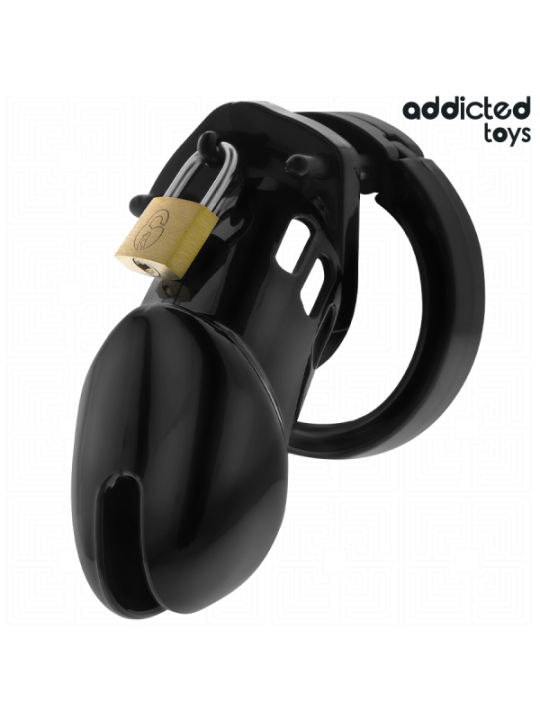 ADDICTED TOYS LOCKED - CAGE À PÉNIS OBSIDIAN HOLD TAILLE M