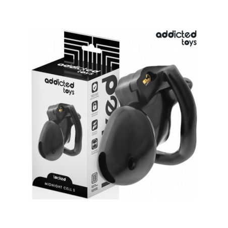 ADDICTED TOYS LOCKED - MINDNIGHT CELL CAGE À PÉNIS TAILLE S