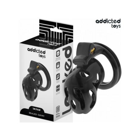 ADDICTED TOYS LOCKED - À PÉNIS CRYPTÉE VERROUILLÉE ET SCELLÉE 8 CM