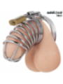 ADDICTED TOYS LOCKED - CAGE À PÉNIS EN MÉTAL IRON CELL 5 CM TAILLE L