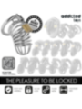 ADDICTED TOYS LOCKED - CAGE À PÉNIS EN MÉTAL IRON CELL 5 CM TAILLE L