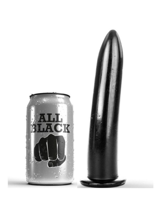 ALL BLACK - DILATATEUR ANAL ET VAGINAL 20 CM