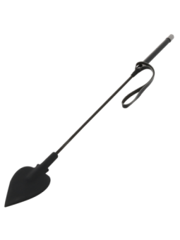 DARKNESS - FOUET EN SILICONE NOIR 60CM