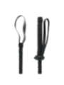 DARKNESS - FOUET BDSM FÉTICHISTE EN CUIR 60CM