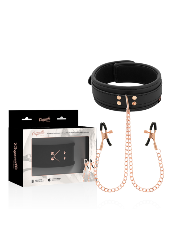 COQUETTE CHIC DESIRE - COLLIER PINCE TIP FANTAISIE AVEC DOUBLURE EN NÉOPRÈNE