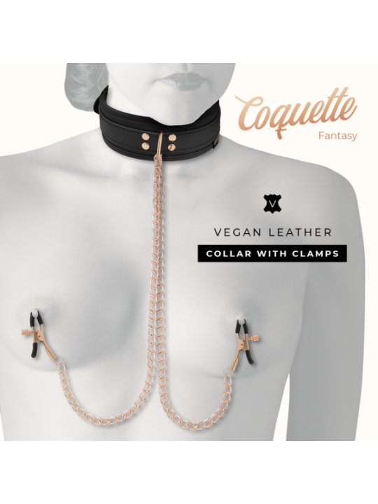 COQUETTE CHIC DESIRE - COLLIER PINCE TIP FANTAISIE AVEC DOUBLURE EN NÉOPRÈNE