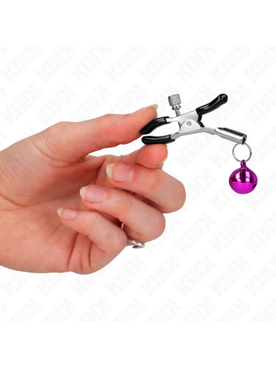KINK - PINCE À METON SIMPLE CLOCHE VIOLET 6 CM
