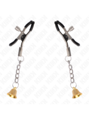 KINK - PINCES À TÉLÉMON PENDENTIF CLOCHE OR 6 CM