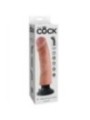 KING COCK - GODE VIBRATEUR 23 CM NATUREL