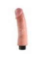 KING COCK - GODE VIBRATEUR 23 CM NATUREL