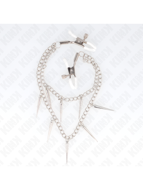 KINK - PINCES À METELIER AVEC CHAÎNES À POINTES 30 CM