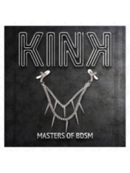 KINK - PINCES À METELIER AVEC CHAÎNES À POINTES 30 CM