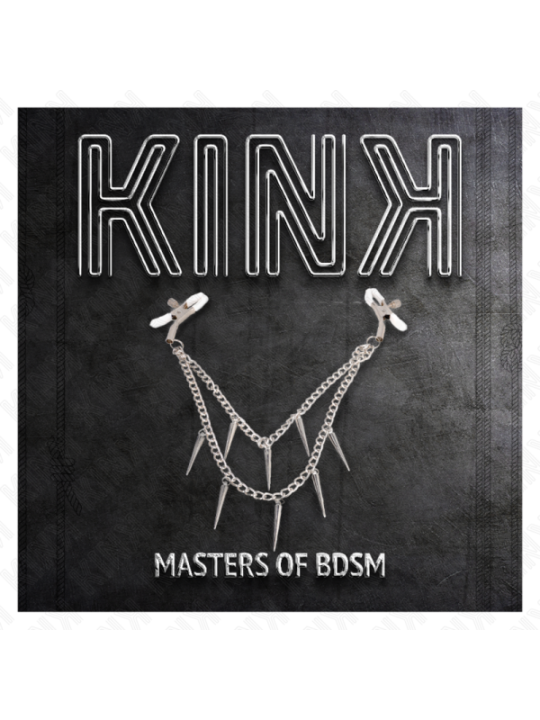 KINK - PINCES À METELIER AVEC CHAÎNES À POINTES 30 CM