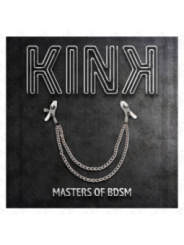 KINK - PINCES À METELIER AVEC 2 CHAÎNES FINES ARGENT 20/23 CM