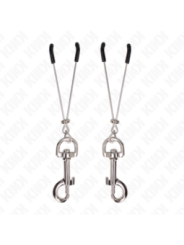 KINK - PINCE À METON CROCHET FIN ARGENT 7 CM