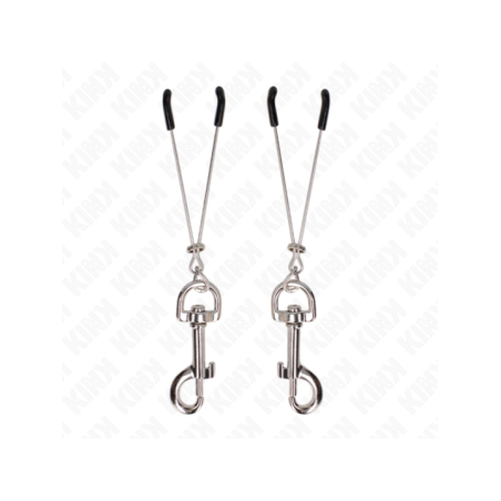KINK - PINCE À METON CROCHET FIN ARGENT 7 CM