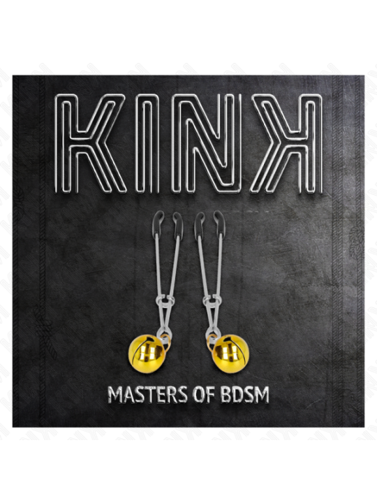 KINK - PINCES À TÉLÉPHONE MINCE CLOCHE OR 7 CM