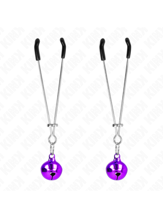 KINK - PINCES À TÉLÉPHONE MINCE CLOCHE VIOLET 7 CM