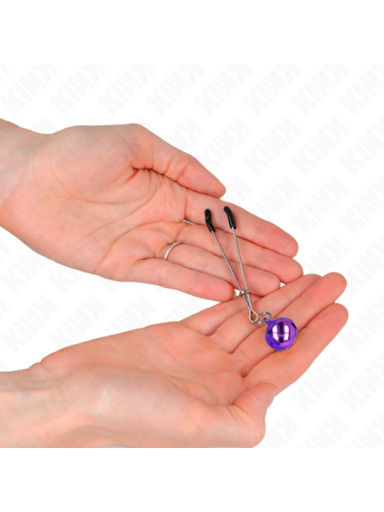 KINK - PINCES À TÉLÉPHONE MINCE CLOCHE VIOLET 7 CM