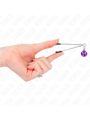 KINK - PINCES À TÉLÉPHONE MINCE CLOCHE VIOLET 7 CM