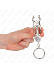 KINK - PINCES À TÉLÉPHONES TRÈFLE JAPONAIS O-RING ARGENT