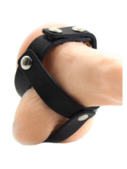 CAGE À BALLES EN CUIR OHMAMA FETISH
