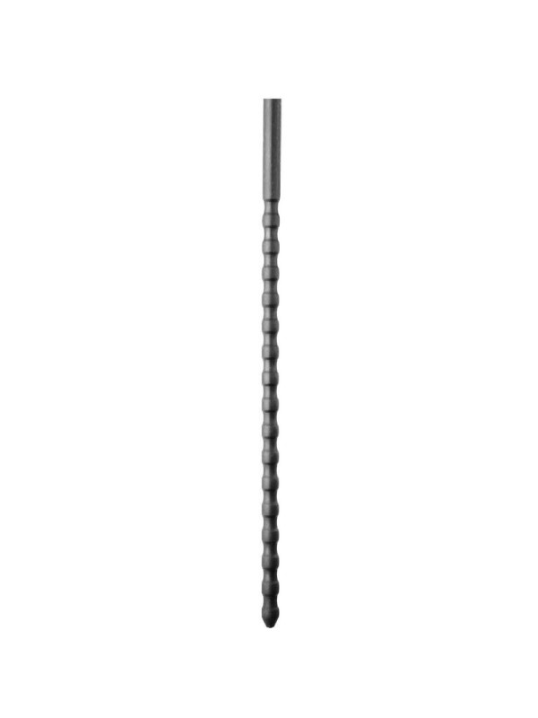 ALL BLACK - SONDE URÉTRALE EN SILICONE 6/8 MM