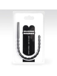 ALL BLACK - SONDE URÉTRALE EN SILICONE 6/8 MM