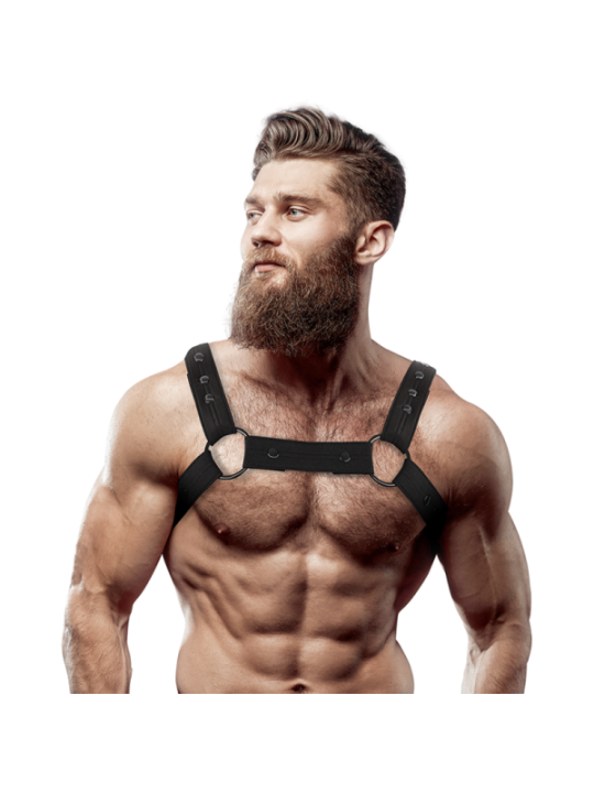 FETISH SUBMISSIVE ATTITUDE - HARNAIS DE SPORT RÉGLABLE EN NÉOPRÈNE POUR HOMMES
