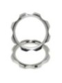 METAL HARD - ANNEAU DE TORQUE EN POUR PÉNIS ET TESTICULES 45MM