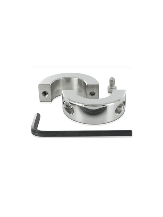 METAL HARD - ANNEAU TESTICULE EN ACIER INOXYDABLE 40MM