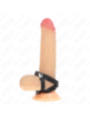KINK - ANNEAU PÉNIS EN CUIR AVEC FERMETURE À PRESSION 39 X 1 CM