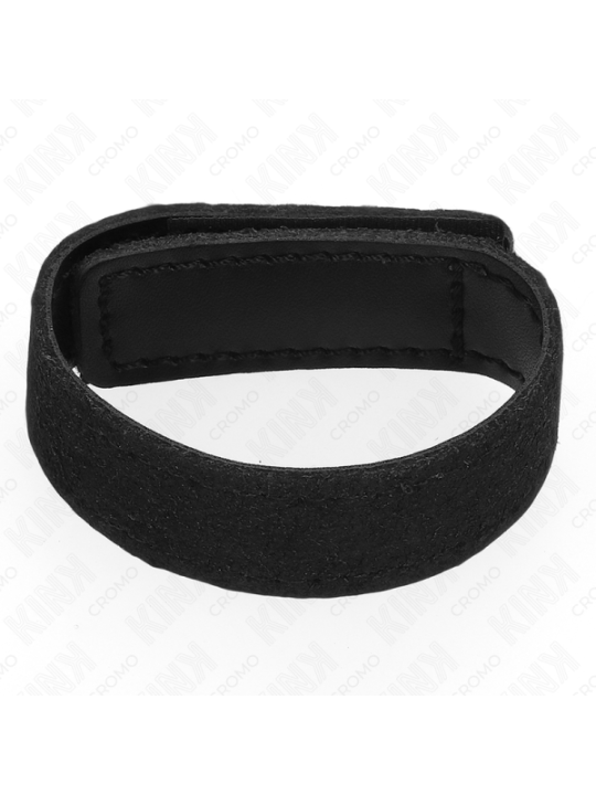 KINK - ANNEAU PÉNIS EN CUIR AVEC FERMETURE VELCRO 20 X 2 CM