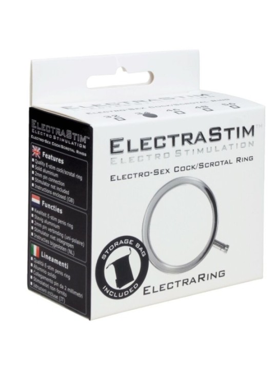 ELECTRASTIM - ELECTRARINGS ANNEAU PÉNIS EN MÉTAL 34 MM