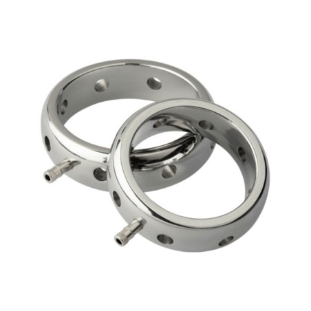 ELECTRASTIM - ANNEAU PÉNIS ÉLECTROMAGNÉTIQUE PRESTIGE EN MÉTAL 46 MM