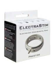 ELECTRASTIM - ANNEAU PÉNIS ÉLECTROMAGNÉTIQUE PRESTIGE EN MÉTAL 46 MM