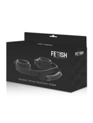FETISH SUBMISSIVE - MENOTTES DOUBLURE NOPRÈNE AVEC POIGNÉE