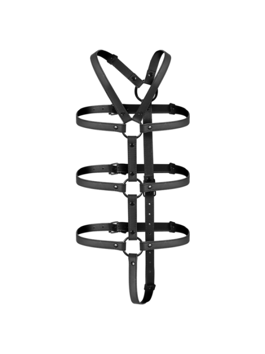 FETISH SUBMISSIVE BONDAGE - HARNAIS RÉGLABLE TORSE ET BRAS