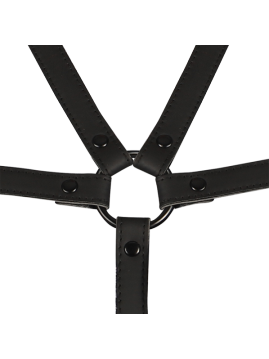 FETISH SUBMISSIVE BONDAGE - HARNAIS RÉGLABLE TORSE ET BRAS
